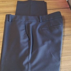 ANN TAYLOR petite Navy Slacks